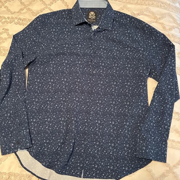 English Laundry Long Sleeve 4 way stretch Button Up XL - Picture 1 of 7